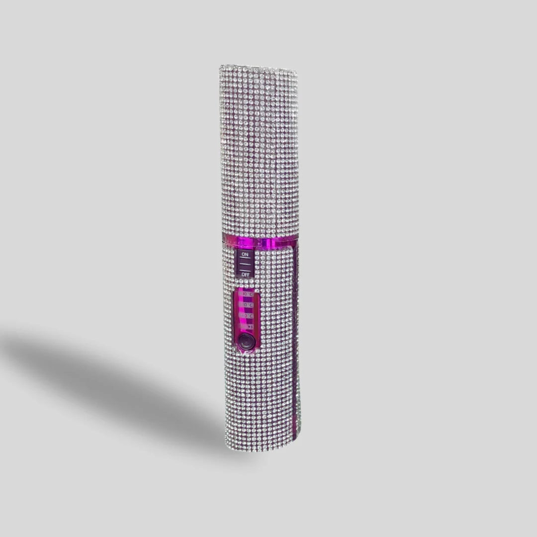 Drahokamová bezdrátová žehlička na vlasy